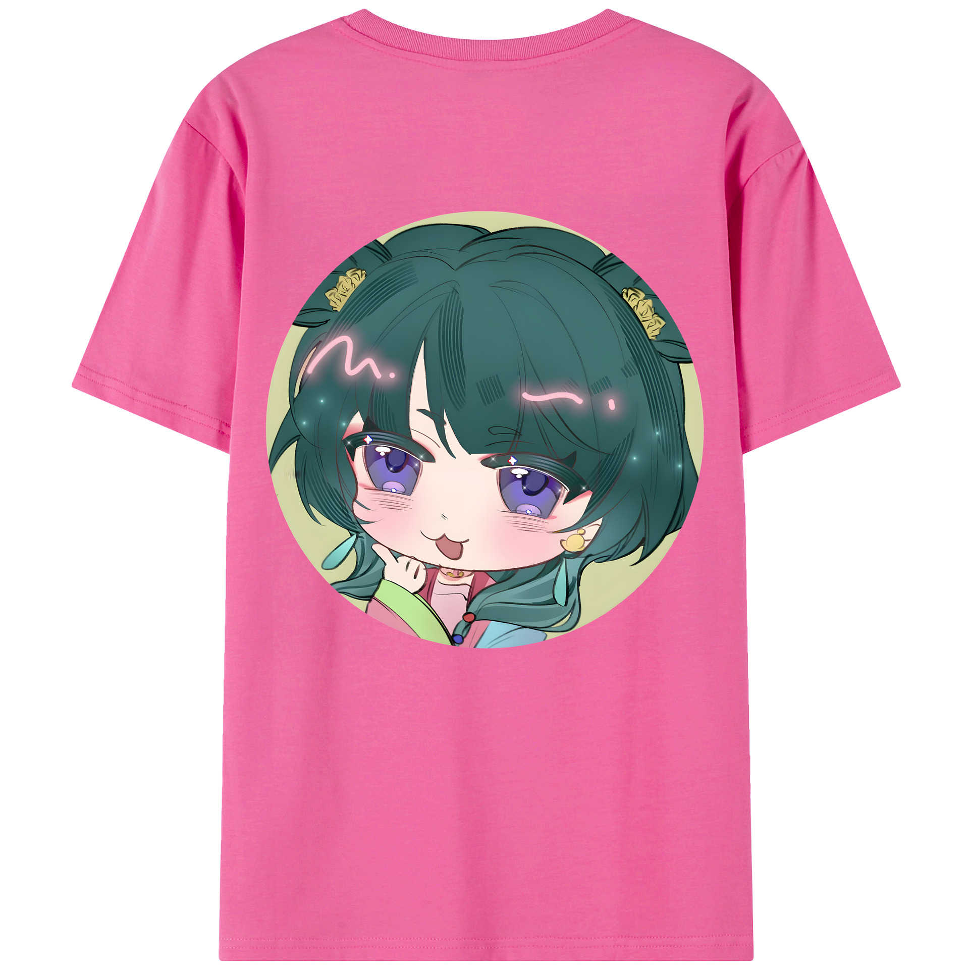 （画像用） 薬屋のひとりごと The Apothecary Diaries レディース半袖Tシャツ(バックプリント)